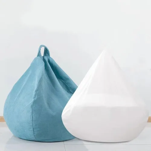 Miniatura 5 de VILLCASE Bolsa de puf para sofá, funda de forro interior, tela de malla transpirable, bolsa de repuesto para sofá perezoso, fácil de forrar para uso