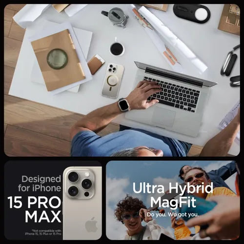 Miniatura 164 de Spigen Funda para iPhone 13 Mini, ultra híbrida MagFit [antiamarilleo] [compatible con Magsafe] - Transparente