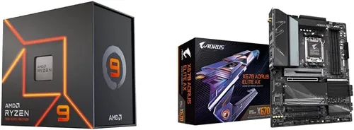 Miniatura 2 de AMD Ryzen 9 7900X + GIGABYTE B650 AORUS ELITE AX placa base