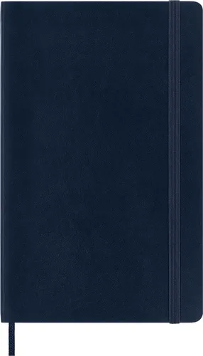 Miniatura 2 de Moleskine - Cuaderno clásico, tapa blanda, tamaño L (5 x 8.25 pulgadas), liso/en blanco, azul zafiro, 192 páginas