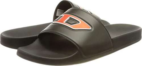 Miniatura 7 de Diesel Sandalias deslizantes para hombre, Azul Patchwork