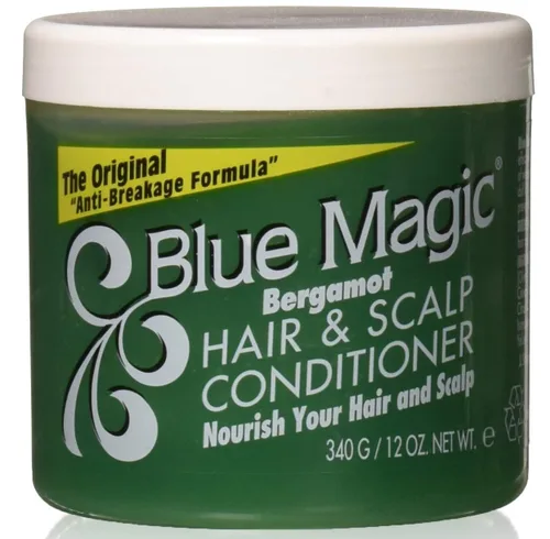 Acondicionador Blue Magic, para el cabello y el cuero cabelludo, Bergamota, 12 Oz