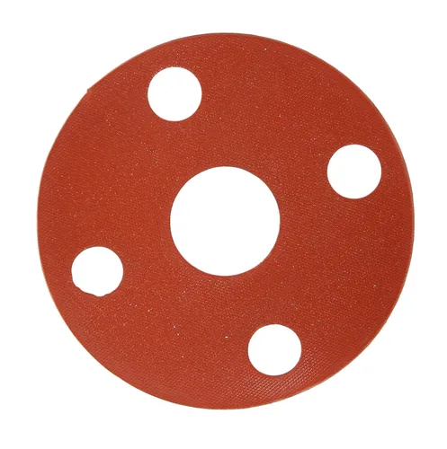 Miniatura 6 de U-Turn - Junta de brida de goma roja de 1 pulgada de grosor de 1/16, cara completa, clase 150# (2 juntas)