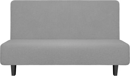 Miniatura 39 de Easy-Going - Funda elástica para futón, cubierta para sofá cama sin brazos, protector de muebles sin reposabrazos con parte inferior elástica