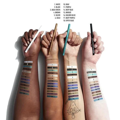 Miniatura 6 de Lápiz de ojos NYX mecánico., Verde Aqua