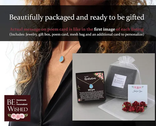 Miniatura 16 de Be Wished Regalos de condolencias por la pérdida de la madre, regalos conmemorativos llenos de oro para la pérdida de mamá, regalos de duelo, collar