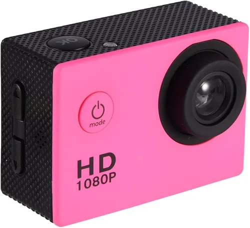 Miniatura 3 de Mini cámara deportiva, cámara de acción 4K WiFi impermeable 98.4 ft deportes al aire libre cámara de vídeo 1080 p LCD completo mini videocámara