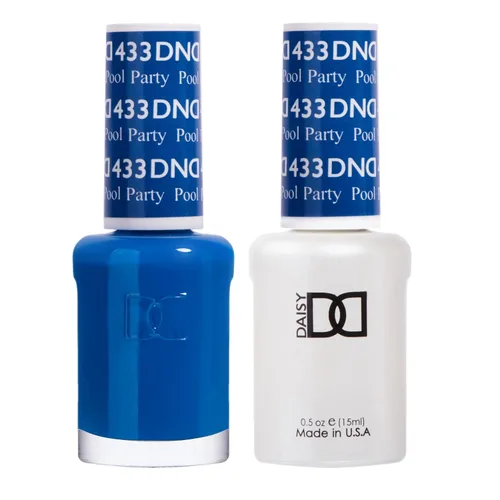 Miniatura 31 de Juego de esmalte de uñas de gel DND, Colección Azul, esmalte de gel UV/LED y laca de uñas de secado al aire, dúo de esmalte sin astillas a juego