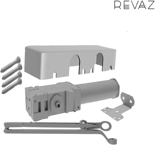 Miniatura 3 de REVAZ Cierrapuertas comercial extra resistente D9016 BC función 4040XP, certificación UL, cubierta de plástico ignífugo, tamaño ajustable 1-6, grado