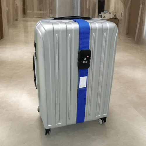 Miniatura 2 de Correa de equipaje de viaje ajustable para maleta con cerradura de combinación TSA, paquete de 2