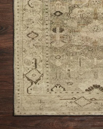 Miniatura 10 de Loloi Colección Margot MAT-04 Antigua/Salvia Alfombra de Pasillo de 2'-6" x 11'-6" con CloudPile, Sin Pelusa Fácil de Limpiar Alfombra de Área