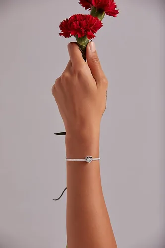 Miniatura 84 de Abalorios de plata de ley para pulseras, collares, familia para siempre, circonita cúbica, regalo de joyería para mujeres