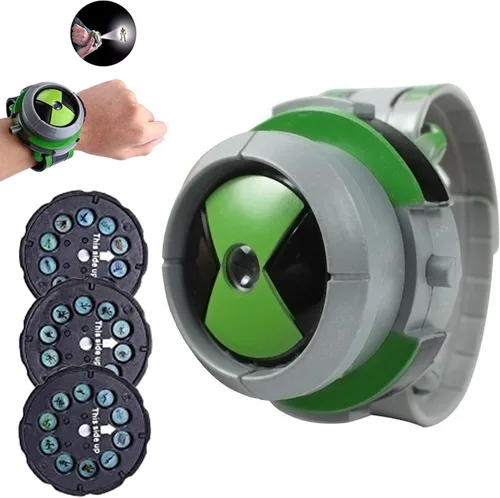 Ben Watch Toys Ben Omnitrix Ben Toys Alien Force Ultimatrix para niños Proyector Reloj Relojes Figuras de acción Modelo Juguete Suministros de fiesta