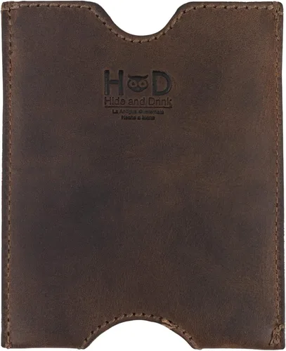Miniatura 2 de Hide & Drink, Funda de bolsillo para pasaporte de viaje hecha a mano de cuero de grano completo, Bourbon Marrón, Classic