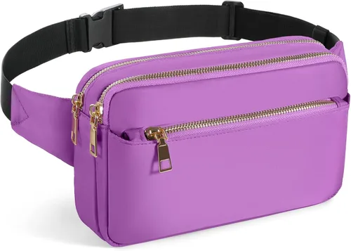 Miniatura 8 de CXWMZY Riñoneras para mujeres y hombres, riñoneras con múltiples bolsillos, gran capacidad, linda riñonera casual para Disney, viajes, compras