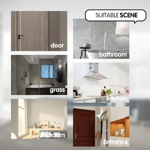 Miniatura 3 de Ganchos adhesivos negros para toallas para baño, montaje en pared, sin taladro, para ducha, resistente, gancho de pared, toallero autoadhesivo