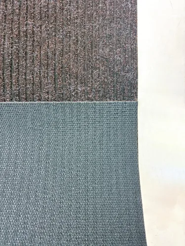 Miniatura 6 de Tough Collection - Rollo de alfombra, gris, marrón, azul, de 69 cm o 91 cm de ancho, goma antideslizante en la parte inferior, Sintético, Marrón