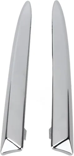 Miniatura 7 de Fydun Reemplazo superior de las piezas exteriores del coche del ajuste 735455041 735455042 del cromo del parachoques delantero del coche para 500