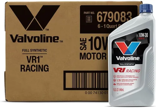 Miniatura 10 de Aceite de motor Valvoline VR1 Racing SAE 10W-30, 1 cuarto de galón