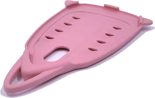 oliso Solemate® Protector de suela de hierro de silicona – Se adapta a todas las planchas inteligentes TG1600 Auto-Lift – Cubierta resistente al Rosa